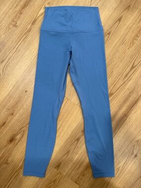 NWOT Lululemon Align High Rise 25” Leggings Prep Blue Size 4
